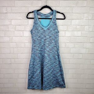 MPG Blue Zig Zag Sports Dress